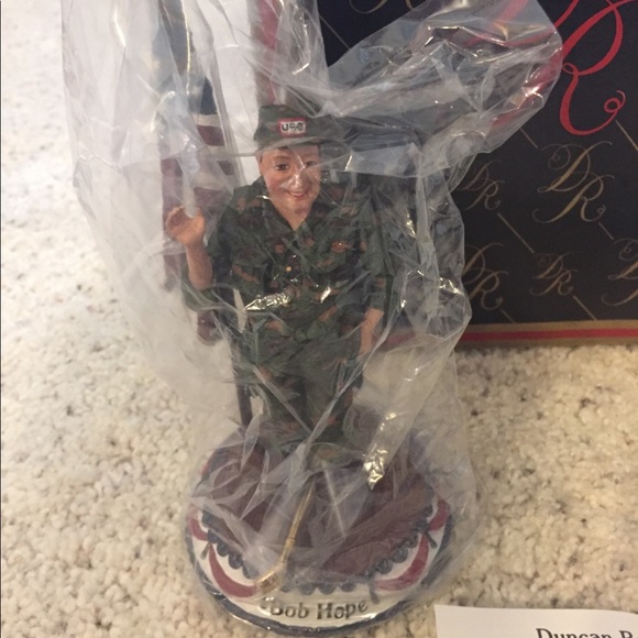 NWT For Veteran- Bob Hope USO Collectible Figurine By Duncan Royale Collectibles - Picture 2 of 8